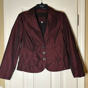 Armani Collezioni Deep Red Women's Blazer